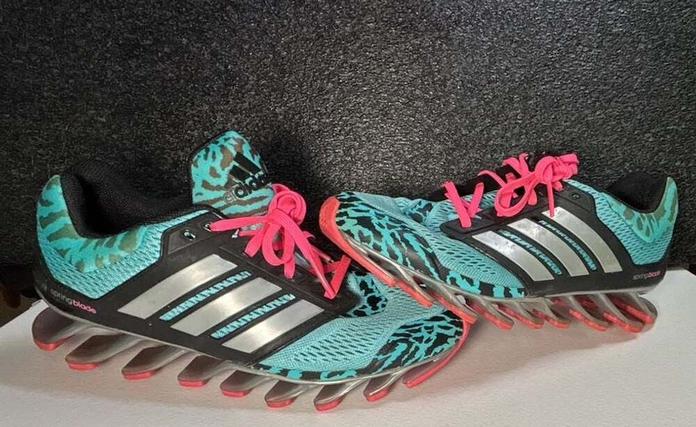 Adidas Springblade Running Shoes Mint Pink